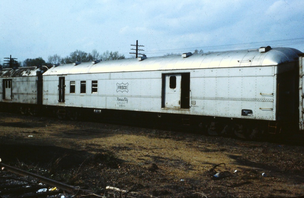 SLSF 105644 - it was in work train service, but look at the script Kansas City! 